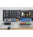 Coppia pannelli forati per banco da lavoro, L950 x P40 x H456 mm