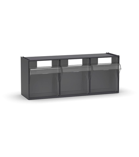 Cassettiera per minuteria con 3 cassetti – H 242 mm