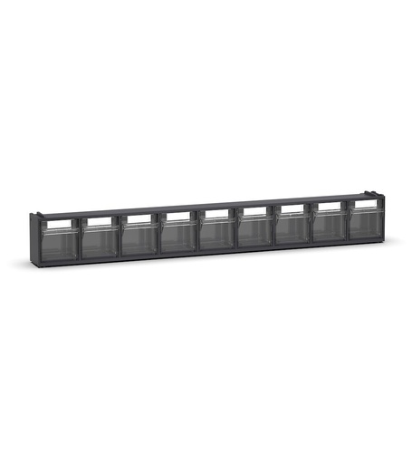 Cassettiera per minuteria con 9 cassetti – H 78 mm