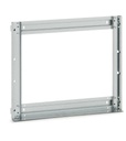 Telaio posteriore Visual Box Linea 391 per installazione a parete e a banco, L602 x P60 x H500 mm