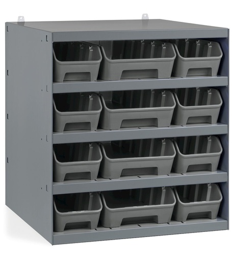 Rayonnage avec 12 bacs RK Box Air
